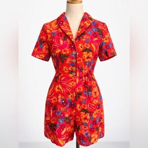 Madison D'Amelie print romper- S